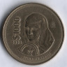 Монета 1000 песо. 1989 год, Мексика. Сестра Хуана Инес де ла Крус.