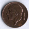 Монета 50 сантимов. 1981 год, Бельгия (Belgie).