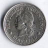 Монета 5 сентаво. 1959 год, Аргентина.