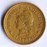 Монета 20 сентаво. 1971 год, Аргентина.