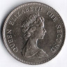 Монета 50 центов. 1985 год, Тувалу.