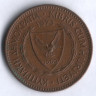 Монета 5 милей. 1973 год, Кипр.
