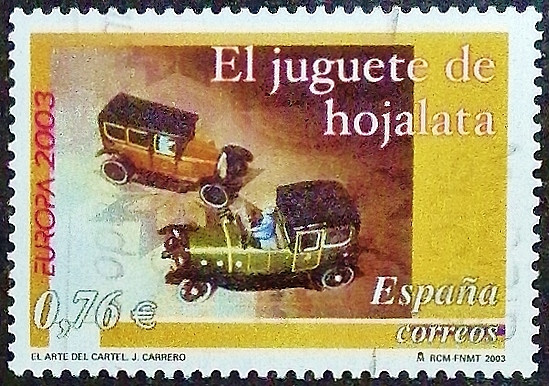 Почтовая марка. "Европа (C.E.P.T.) - Плакаты". 2003 год, Испания.