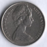 Монета 20 центов. 1982 год, Австралия.