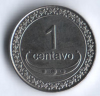 Монета 1 сентаво. 2004 год, Восточный Тимор.