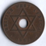 Монета 1 пенни. 1952(KN) год, Британская Западная Африка.