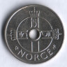 Монета 1 крона. 2003 год, Норвегия.