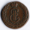 1 копейка. 1768 год КМ, Сибирская монета.