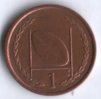 Монета 1 пенни. 1998(AA) год, Остров Мэн.