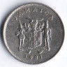 Монета 5 центов. 1981 год, Ямайка.