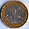 Монета 100 сентаво. 2012 год, Восточный Тимор.