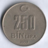 250000 лир. 2003 год, Турция.