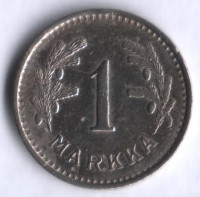 1 марка. 1939 год, Финляндия.
