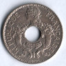 Монета 5 сантимов. 1939(a) год, Французский Индокитай.