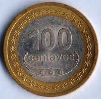Монета 100 сентаво. 2017 год, Восточный Тимор.