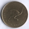 Монета 1 сентаво. 1987 год, Аргентина.