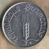 Монета 5 сантимов. 1964 год, Франция.