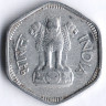 Монета 3 пайса. 1967(H) год, Индия. Тип I.