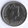Монета 10 центов. 1957(KN) год, Малайя и Британское Борнео.