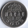 Монета 1 патака. 2003 год, Макао.