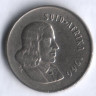 5 центов. 1966 год, ЮАР. (Suid-Afrika).