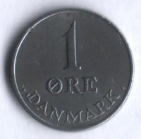 Монета 1 эре. 1949 год, Дания. N;S.