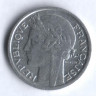 Монета 50 сантимов. 1945 год, Франция.