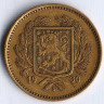 Монета 5 марок. 1930 год, Финляндия.
