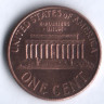 1 цент. 1998(D) год, США.
