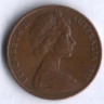 Монета 2 цента. 1977 год, Австралия.