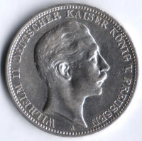 3 марки. 1909 год, Пруссия.