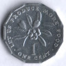 Монета 1 цент. 1978 год, Ямайка. FAO.