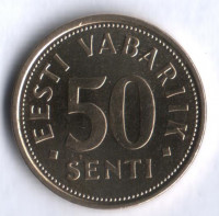 50 сентов. 2006 год, Эстония.