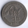 Монета 50 франков. 1991 год, Западно-Африканские Штаты.