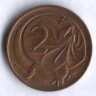 Монета 2 цента. 1979 год, Австралия.