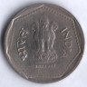 1 рупия. 1985(B) год, Индия.