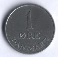 Монета 1 эре. 1952 год, Дания. N;S.