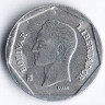 Монета 10 боливаров. 2001 год, Венесуэла. Тип II.