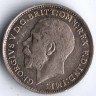 Монета 3 пенса. 1914 год, Великобритания.