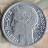 Монета 50 сантимов. 1945(C) год, Франция.