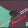Монета 50 пенсов. 2011 год, Великобритания. Водные виды спорта.