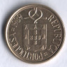 Монета 1 эскудо. 1989 год, Португалия.