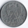 1 динар. 1942 год, Сербия.