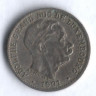 Монета 5 сантимов. 1901 год, Люксембург.