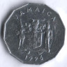 Монета 1 цент. 1996 год, Ямайка. FAO.