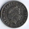 Монета 25 центов. 2007 год, Восточно-Карибские государства.