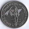 Монета 100 франков. 1968 год, Западно-Африканские Штаты.
