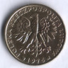 Монета 2 злотых. 1976 год, Польша.