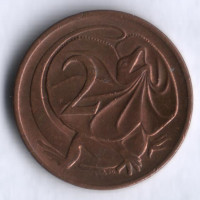 Монета 2 цента. 1981 год, Австралия.