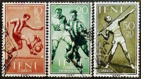 Набор почтовых марок (3 шт.). "День почтовой марки". 1959 год, Ифни.